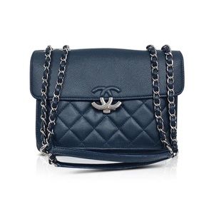 Chanel CC Blue Box Flap Medium